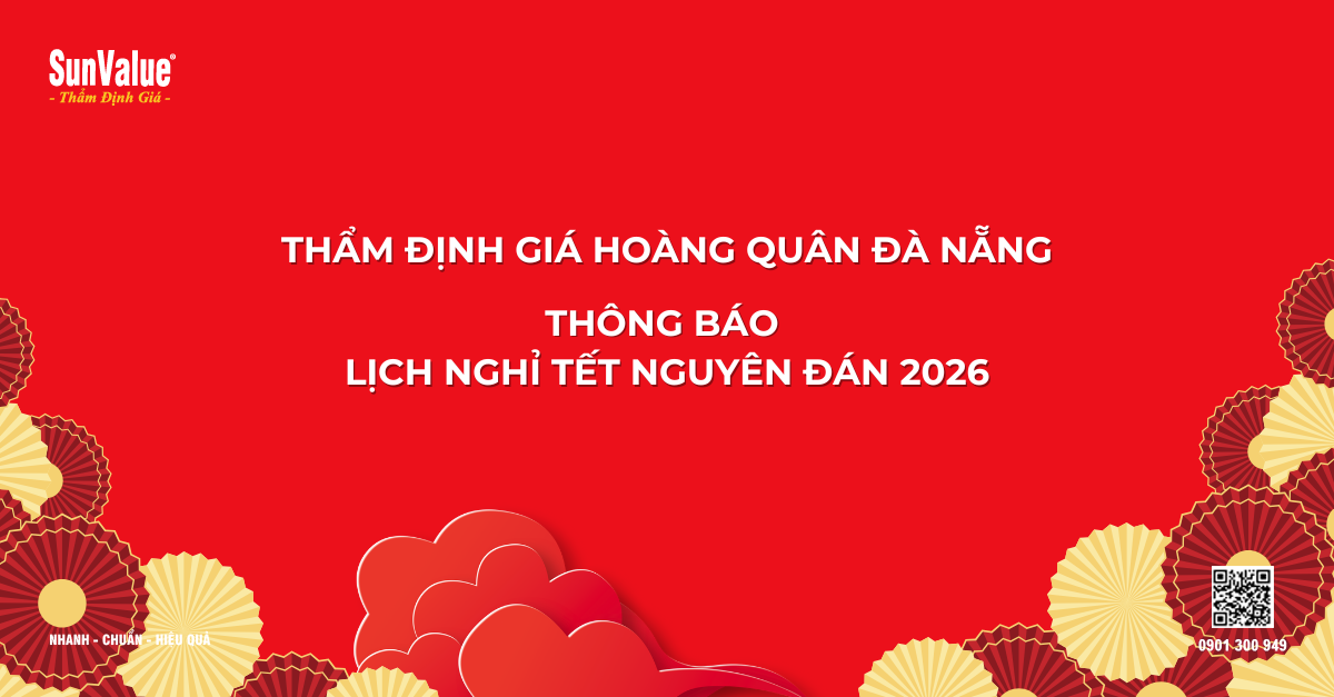 THẨM ĐỊNH GIÁ HOÀNG QUÂN ĐÀ NẴNG THÔNG BÁO LỊCH NGHỈ TẾT NGUYÊN ĐÁN 2026