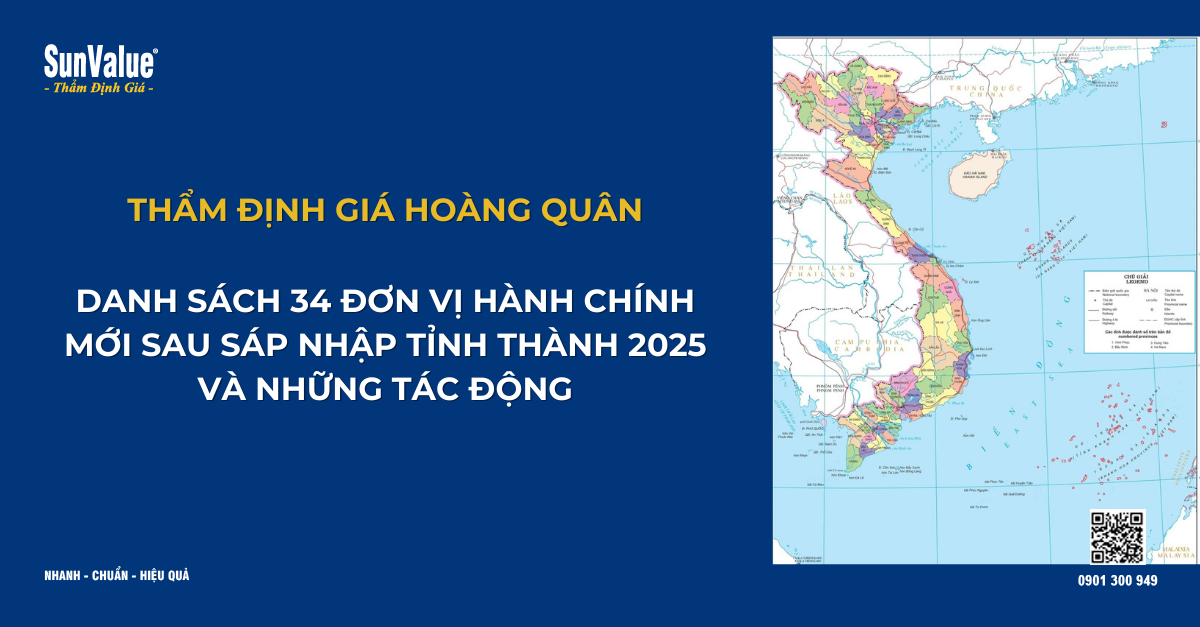 DANH SÁCH 34 ĐƠN VỊ HÀNH CHÍNH MỚI SAU SÁP NHẬP TỈNH THÀNH 2025 VÀ NHỮNG TÁC ĐỘNG