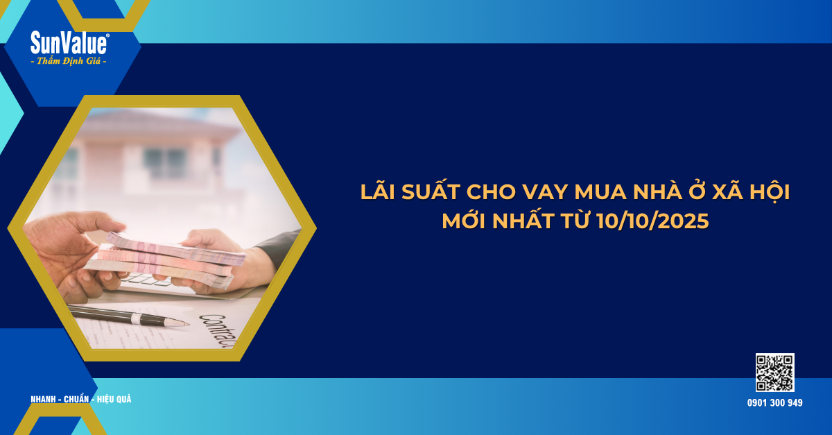 LÃI SUẤT CHO VAY MUA NHÀ Ở XÃ HỘI MỚI NHẤT TỪ 10/10/2025 – CẬP NHẬT MỚI NHẤT