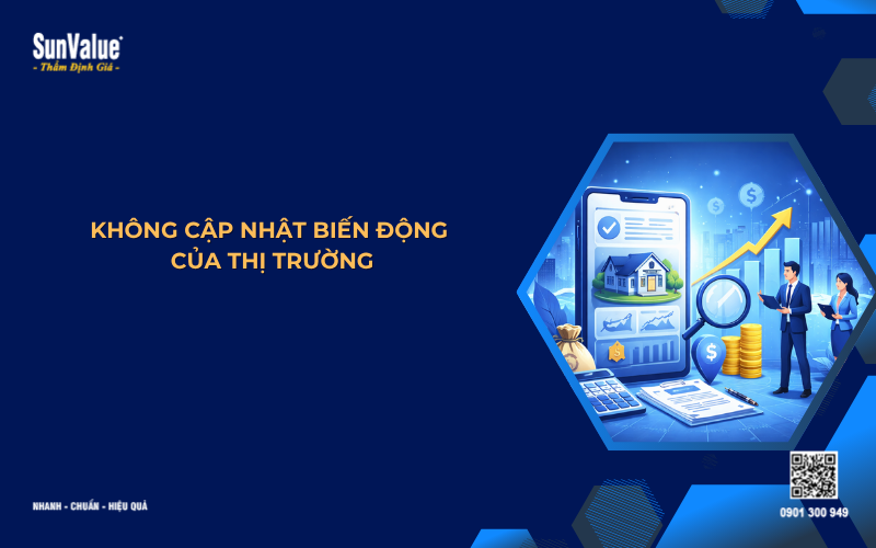 không cập nhật biến động thị trường