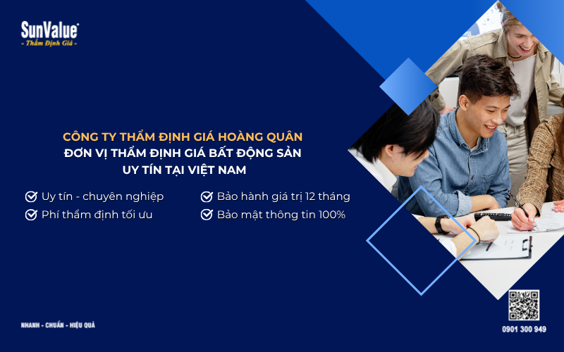 công ty thẩm định giá bất động sản uy tín