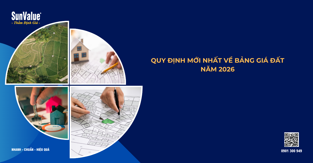 QUY ĐỊNH MỚI NHẤT VỀ BẢNG GIÁ ĐẤT NĂM 2026 – NGƯỜI DÂN, DOANH NGHIỆP CẬP NHẬT NGAY
