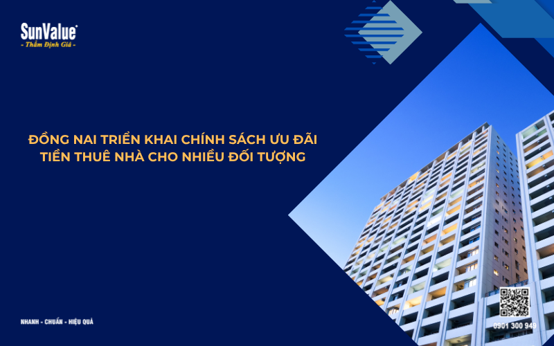 Đồng Nai ưu đãi tiền thuê nhà 