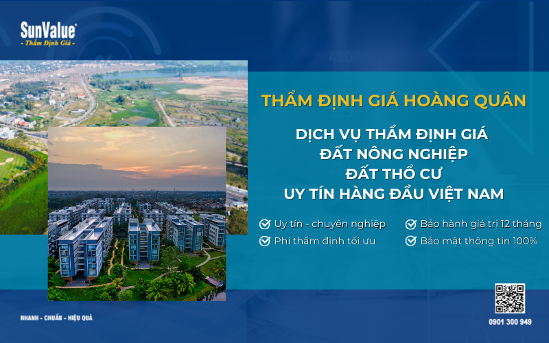 Công ty thẩm định giá đất nông nghiệp uy tín