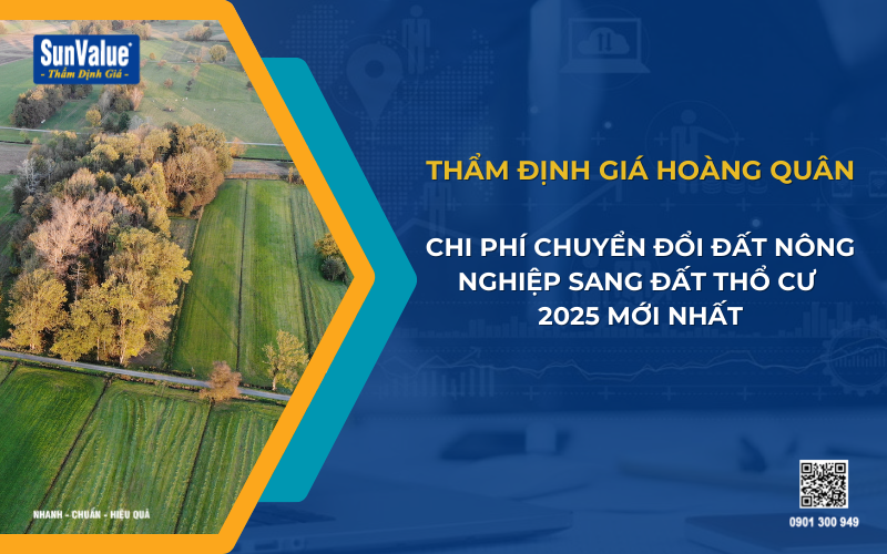 Chi phí chuyển đổi đất nông nghiệp sang đất thổ cư