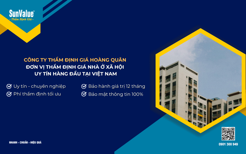 công ty thẩm định giá nhà ở xã hội uy tín