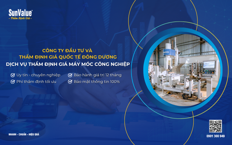 công ty thẩm định giá máy móc công nghiệp