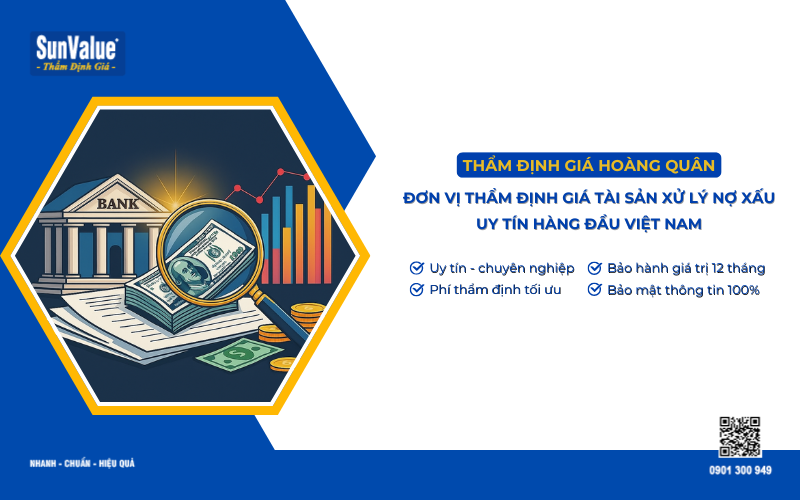 Công ty thẩm định giá xử lý nợ ngân hàng