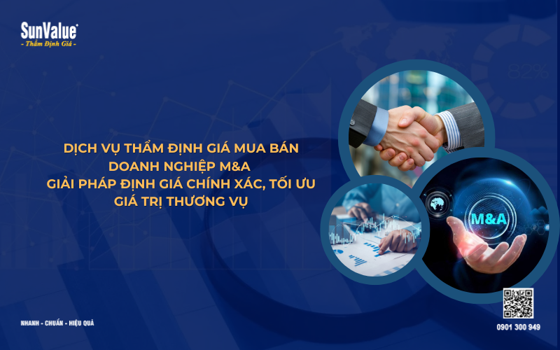 Dịch vụ thẩm định giá doanh nghiệp M&A