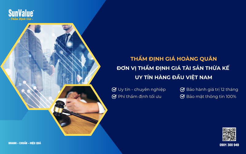 công ty thẩm định giá tài sản thừa kế uy tín