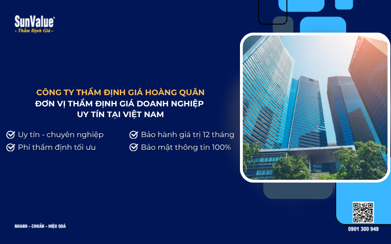 công ty thẩm định giá doanh nghiệp uy tín