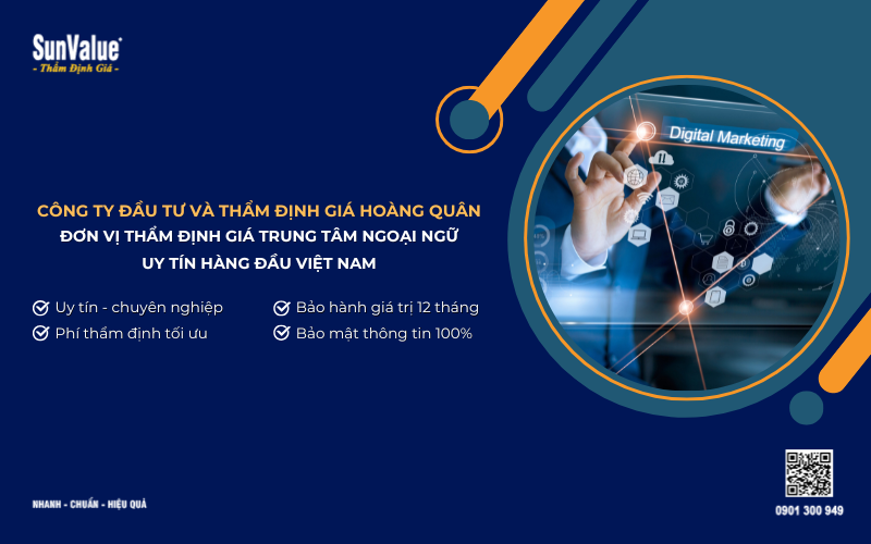công ty thẩm định giá trung tâm ngoại ngữ uy tín