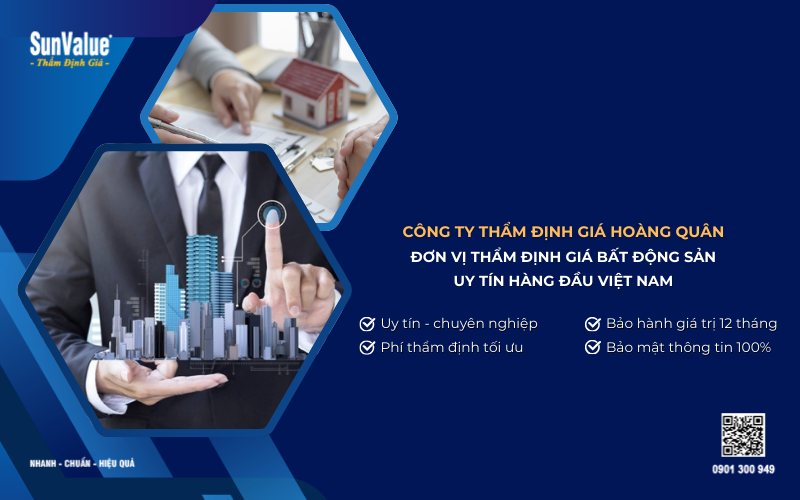 thẩm định giá bất động sản, công ty thẩm định giá bất động sản uy tín
