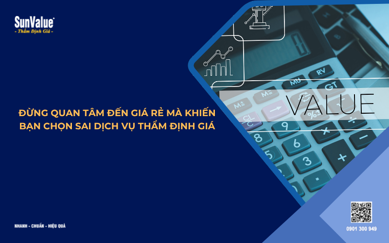 chi phí dịch vụ thẩm định giá