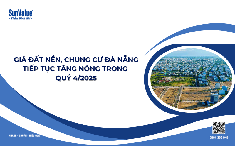 giá đất nền căn hộ chung cư tại Đà Nẵng tăng mạnh