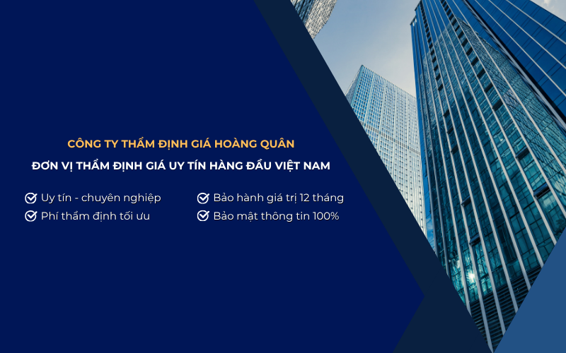 công ty thẩm định giá uy tín
