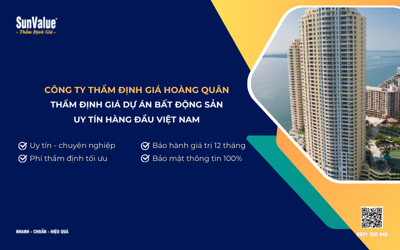 công ty thẩm định giá dự án bất động sản, thẩm định giá dự án đầu tư