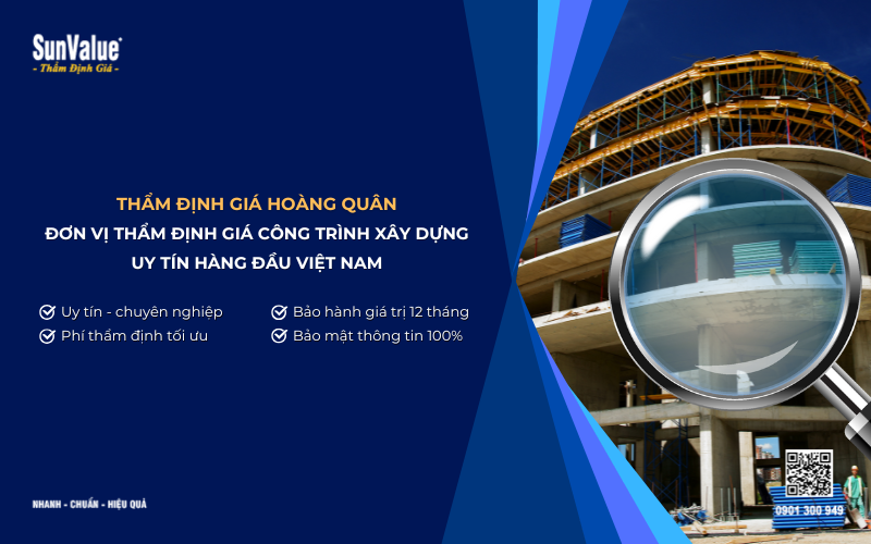 công ty thẩm định giá công trình xây dựng uy tín