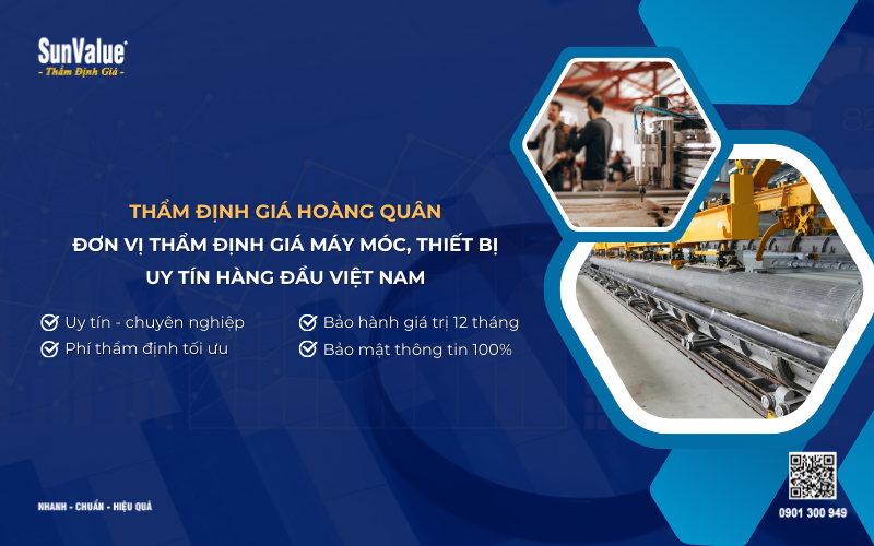 công ty thẩm định giá thiết bị
