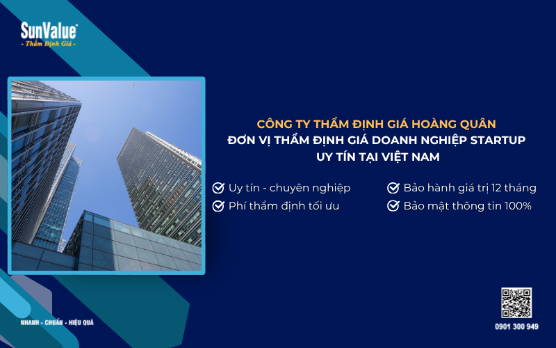 công ty thẩm định giá doanh nghiệp startup uy tín