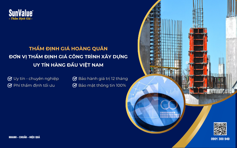 công ty thẩm định giá công trình xây dựng uy tín