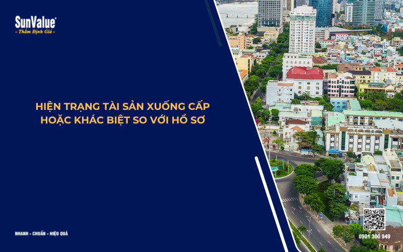 tài sản thế chấp bị xuống cấp