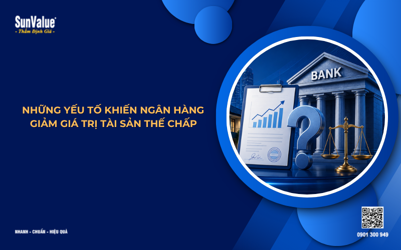 12 yếu tố khiến ngân hàng giảm giá trị tài sản