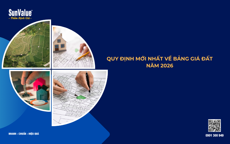 quy định mới về bảng giá đất 2026
