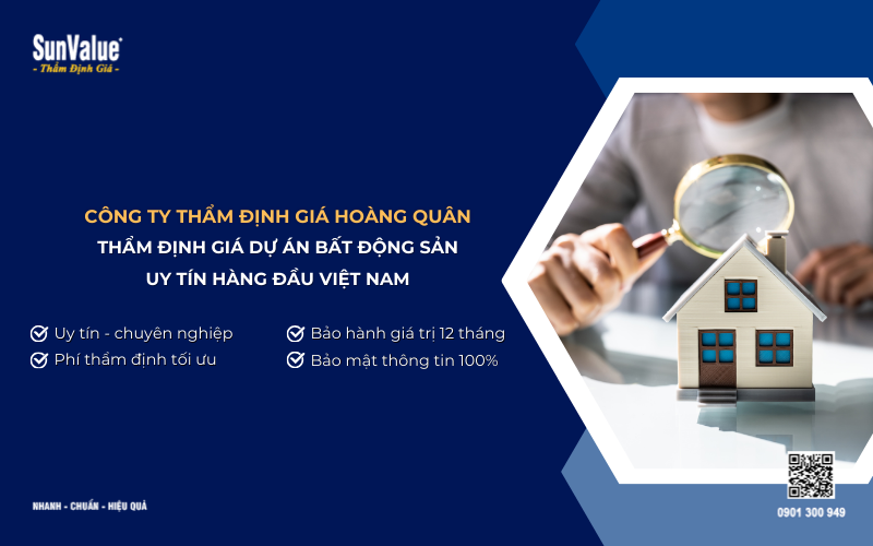 công ty thẩm định giá bất động sản uy tín