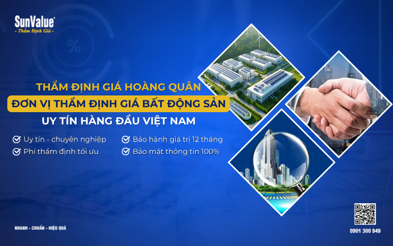Công ty thẩm định giá bất động sản công nghiệp uy tín