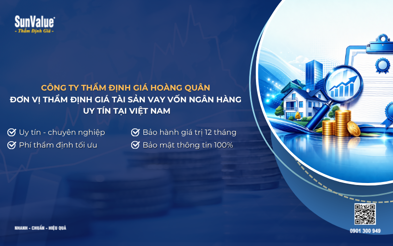 đơn vị thẩm định giá tài sản vay vốn ngân hàng uy tín