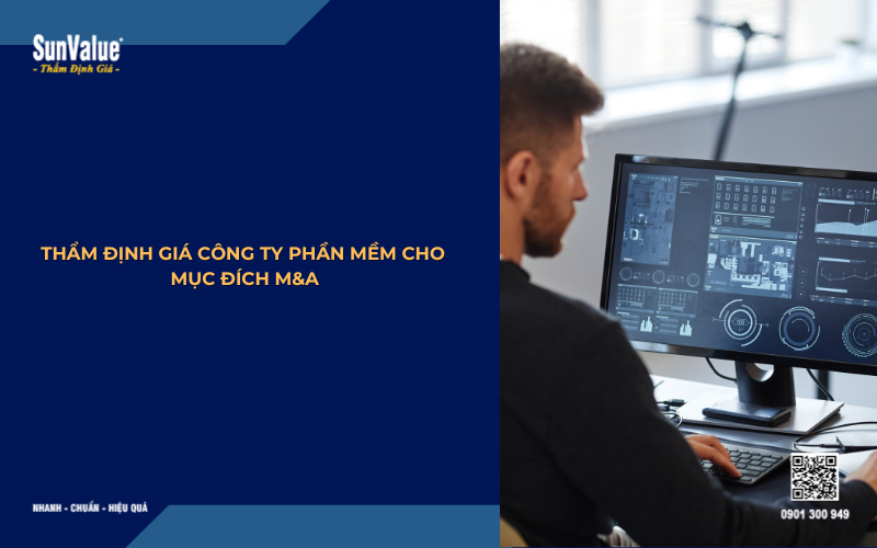 thẩm định giá công ty phần mềm cho mục đích M&A