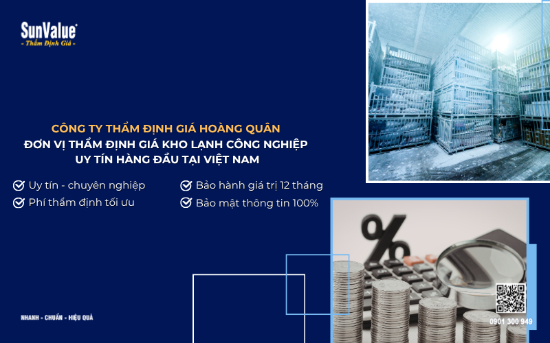 công ty thẩm định giá kho lạnh công nghiệp