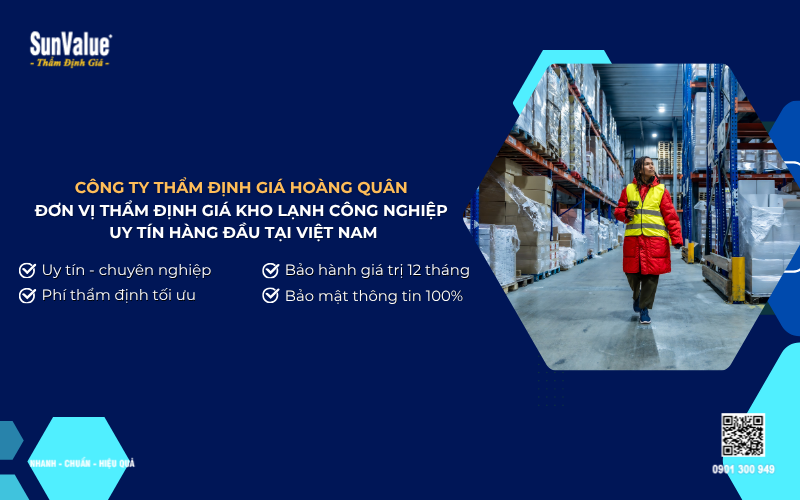 công ty thẩm định giá kho lạnh uy tín