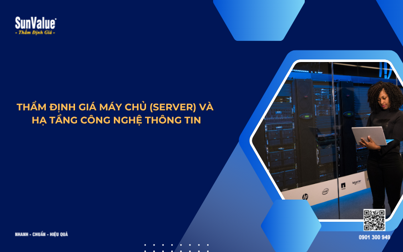 thẩm định giá máy chủ server