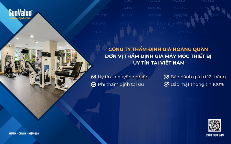 công ty thẩm định giá máy móc thiết bị uy tín