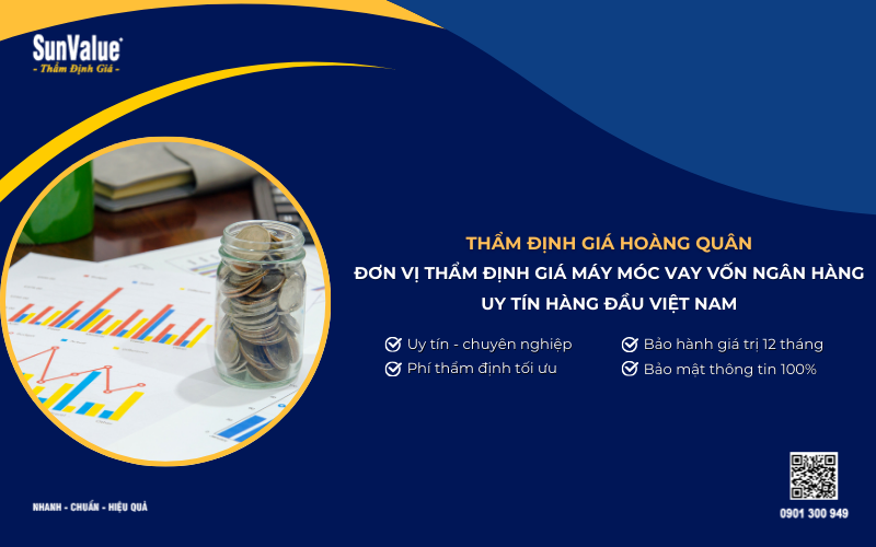 công ty thẩm định giá máy móc thiết bị uy tín