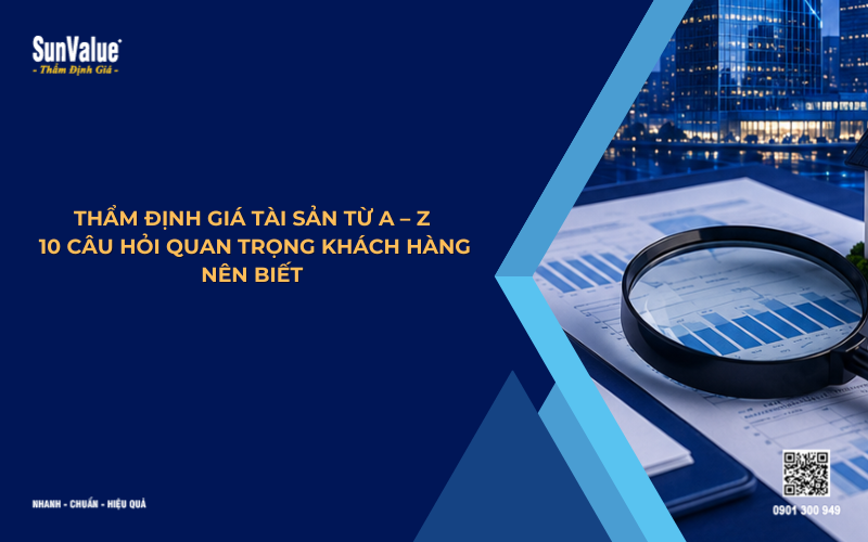 thẩm định giá tài sản từ A - Z