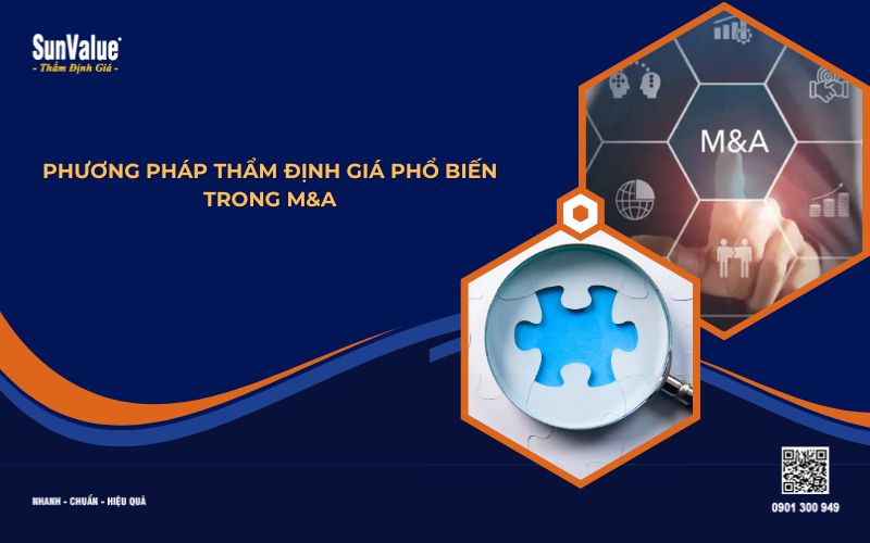 Phương pháp thẩm định giá phổ biến trong M&A