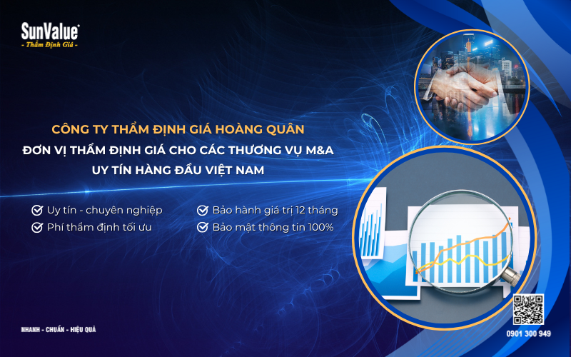 Công ty thẩm định giá doanh nghiệp M&A