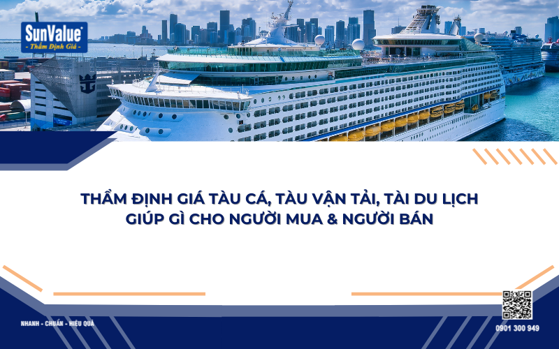 lợi ích thẩm định giá tàu khi mua bán