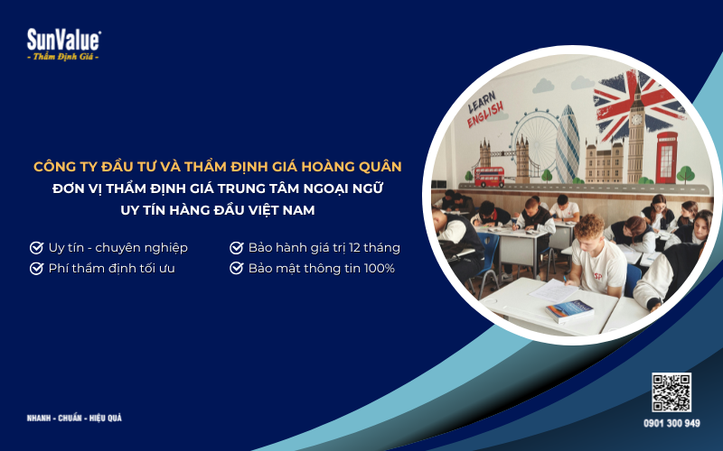 công ty thẩm giá trung tâm ngoại ngoại ngữ uy tín