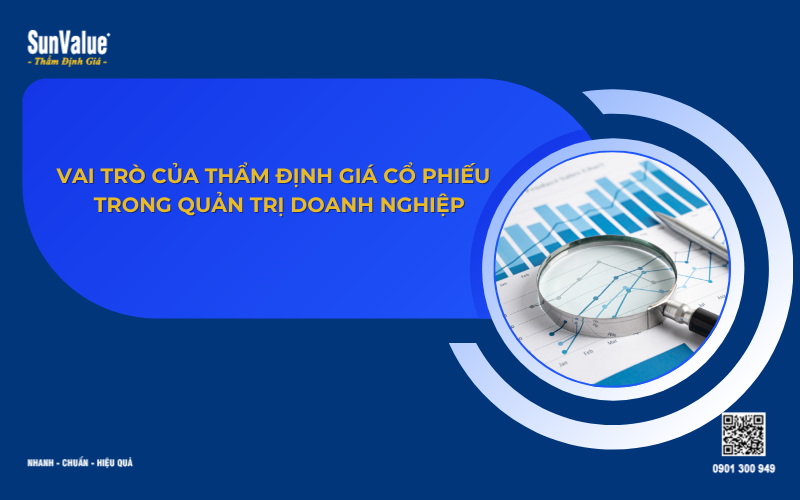 vai trò thẩm định giá cổ phiếu