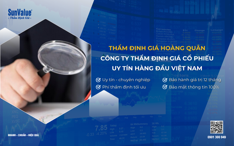 Công ty thẩm định giá cổ phiếu uy tín