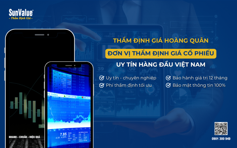 Công ty thẩm định giá cổ phiếu chưa niêm yết uy tín