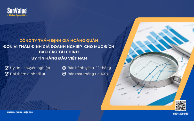 công ty thẩm định giá trị doanh nghiệp uy tín