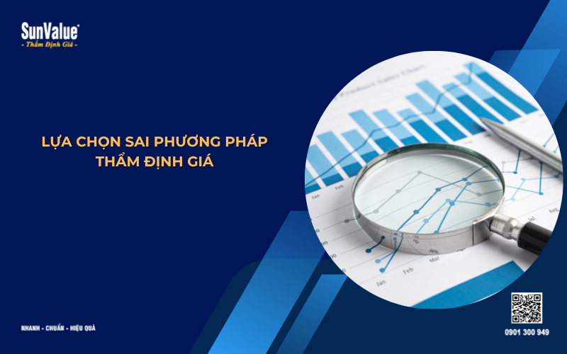 lựa chọn sai phương pháp thẩm định giá