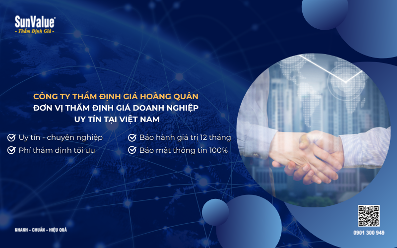 công ty thẩm định giá doanh nghiệp uy tín 