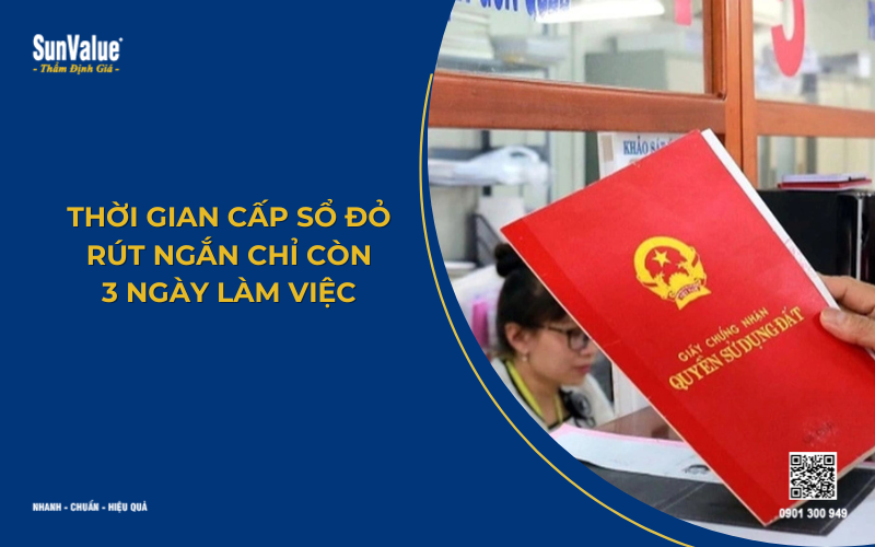 thời gian cấp sổ đỏ 2025
