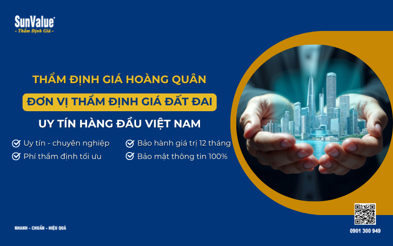 Công ty thẩm định giá đất đai uy tín